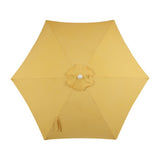 Collins 9 ft. Classic Cottage Tassel Market Patio Umbrella