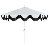Collins 9 ft. Classic Cottage Tassel Market Patio Umbrella
