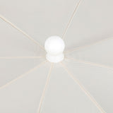 Mariner 6.5 ft. Classic Cottage Fringe Tassel Market Beach Umbrella
