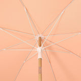 Mariner 6.5 ft. Classic Cottage Fringe Tassel Market Beach Umbrella