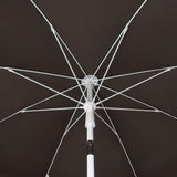 Mariner 6.5 ft. Classic Cottage Fringe Tassel Market Beach Umbrella