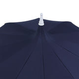 Delphine 8 ft. Classic Bohemian Fringe Pagoda Market Patio Umbrella with Auto-Tilt Crank Wind Vent and UV Protection
