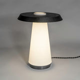 Bruno 12.25" Mid-Century Minimalist Plant-Based PLA 3D Printed Dimmable LED Table Lamp - JONATHAN Y