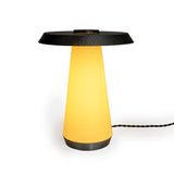 Bruno 12.25" Mid-Century Minimalist Plant-Based PLA 3D Printed Dimmable LED Table Lamp - JONATHAN Y