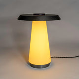 Bruno 12.25" Mid-Century Minimalist Plant-Based PLA 3D Printed Dimmable LED Table Lamp - JONATHAN Y