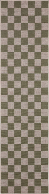 Rook Checkerboard Non-slip Machine-washable Area Rug