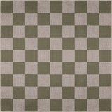 Rook Checkerboard Non-slip Machine-washable Area Rug