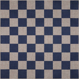 Rook Checkerboard Non-slip Machine-washable Area Rug