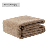 Hailey Textured Solid Plain Non-slip Machine-washable Area Rug