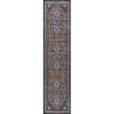 Dalyan Geometric Medallions Washable Area Rug