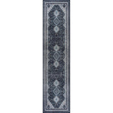 Dalyan Geometric Medallions Washable Area Rug