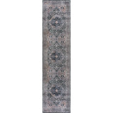 Alacati Ogee Medallion Washable Area Rug