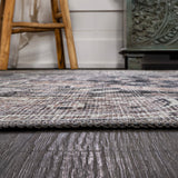 Alacati Ogee Medallion Washable Area Rug