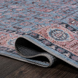 Kemer All-over Persian Washable Area Rug