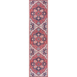 Cirali Ornate Large Medallion Washable Area Rug