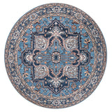 Cirali Ornate Large Medallion Washable Area Rug