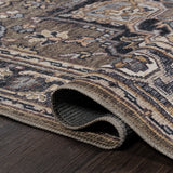 Cirali Ornate Large Medallion Washable Area Rug