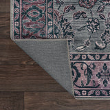 Victoria Ornate Persian All-over Washable Area Rug