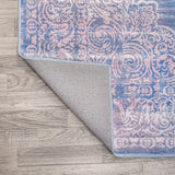 Regis Bohemian Medallion Washable Area Rug