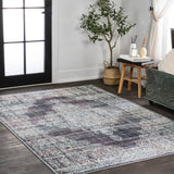 Regis Bohemian Medallion Washable Area Rug