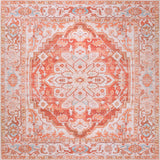 Asa Ornate Medallion Washable Area Rug