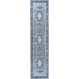 Asa Ornate Medallion Washable Area Rug