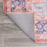 Maris Ornate Medallion Washable Area Rug