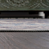 Maris Ornate Medallion Washable Area Rug