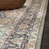 Maris Ornate Medallion Washable Area Rug