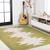 Chayton Minimalist Geometric Machine-washable Area Rug
