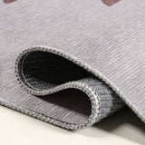 Chayton Minimalist Geometric Machine-washable Area Rug