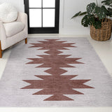Chayton Minimalist Geometric Machine-washable Area Rug