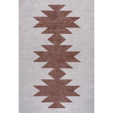 Chayton Minimalist Geometric Machine-washable Area Rug