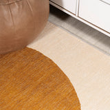 Cirkel Minimalist Geometric Dot Machine-washable Area Rug