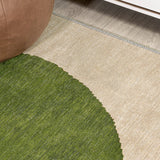 Cirkel Minimalist Geometric Dot Machine-washable Area Rug