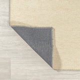 Demie Minimalist Graphic Circle Machine-washable Area Rug