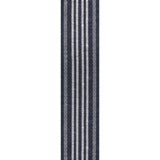 Vichy Geometric Striped Machine-washable Area Rug