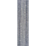 Vichy Geometric Striped Machine-washable Area Rug