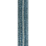 Vichy Geometric Striped Machine-washable Area Rug