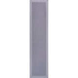 Sloane Classic 2-stripe Border Washable Area Rug