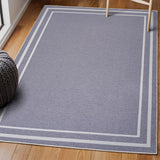 Sloane Classic 2-stripe Border Washable Area Rug