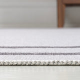 Sloane Classic 2-stripe Border Washable Area Rug