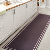 Sloane Classic 2-stripe Border Washable Area Rug