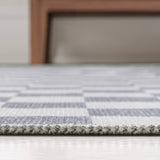 Ainsley Modern Cottage Checkerboard Washable Area Rug