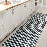 Ainsley Modern Cottage Checkerboard Washable Area Rug