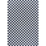 Ainsley Modern Cottage Checkerboard Washable Area Rug