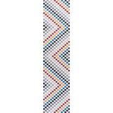 Ainsley Modern Cottage Checkerboard Washable Area Rug