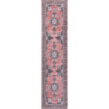 Bausch Bohemian Distressed Chenille Machine-washable Area Rug