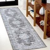 Bausch Bohemian Distressed Chenille Machine-washable Area Rug
