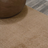 Twyla Classic Solid Low-Pile Machine-Washable Area Rug